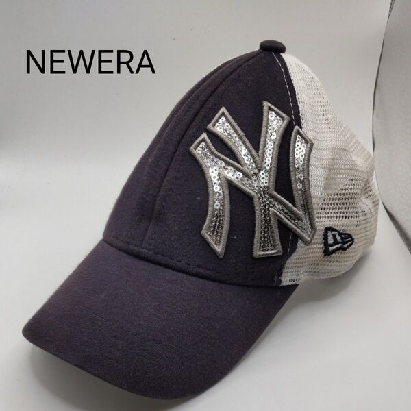 ◆33 NEWERA ニューヨークヤンキース ネイビー Child キャップ 帽子