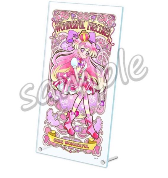 わんだふるぷりきゅあ プリキュア アクリルアートボード アートボード キュアワンダフル