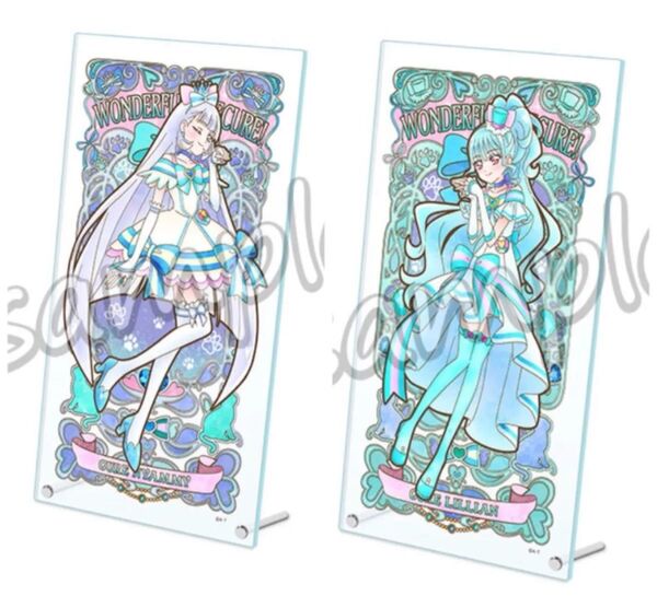 わんだふるぷりきゅあ プリキュア アクリルアートボード アートボード キュアニャミー キュアリリアン
