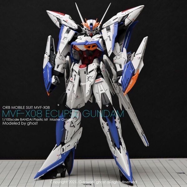 MG 1/100 エクリプスガンダム専用水転写式デカール