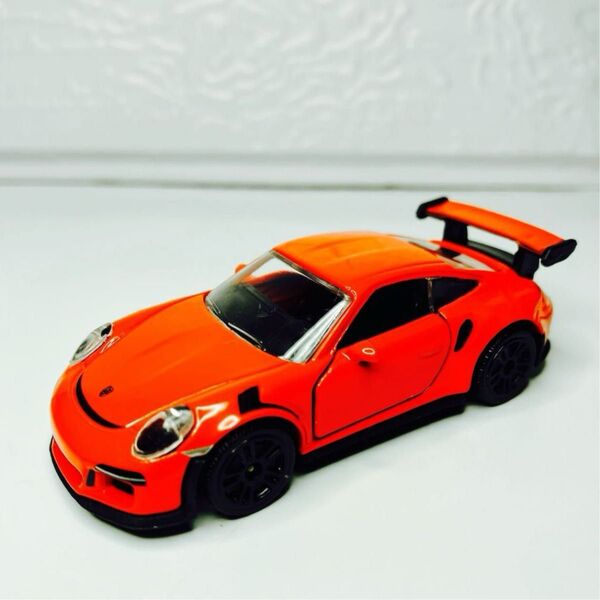 絶版マジョレット ポルシェ911GT3/RS レアモデル美品 (オレンジカラー)