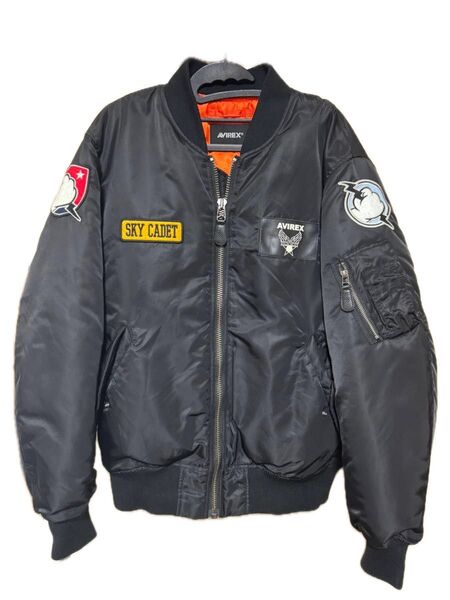 AVIREX x Disney ドナルドダック MA-1 フライトジャケット 2XL