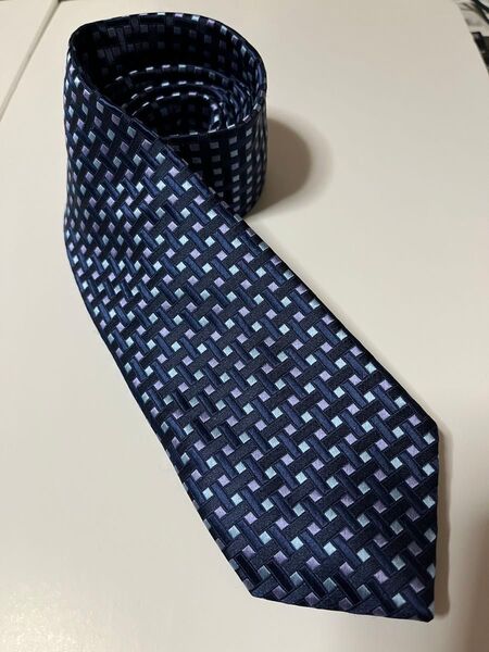 Paul Smith ポールスミス 格子柄 シルクネクタイ