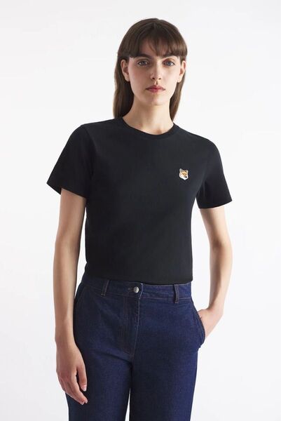 新品MAISON KITSUNE FOX HEAD PATCH tee