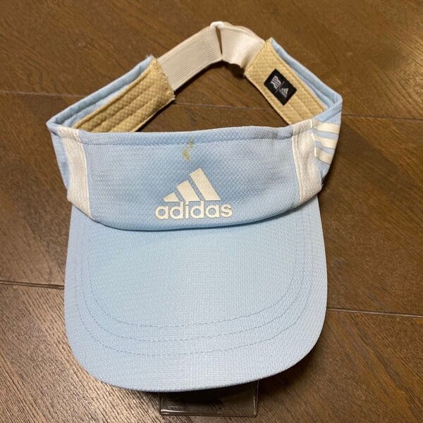 【adidas】アディダス ゴルフサンバイザー ブルー フリー 帽子 ゴルフウェア ユニセックス GOLF ゴルフサンバイザー