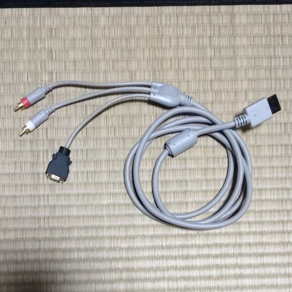 Wii D端子ケーブル