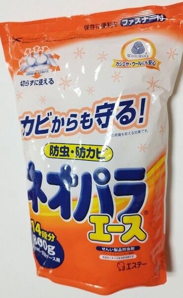 ネオパラエース 防虫・防カビ剤 800g 訳あり
