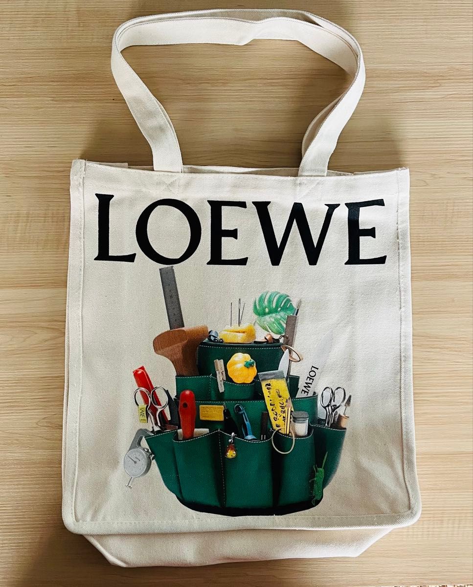 価格相談歓迎 ロエベ LOEWE キャンパストートバッグ 非売品 価格相談歓迎 ロエベ LOEWE キャンパストートバッグ 非売品
