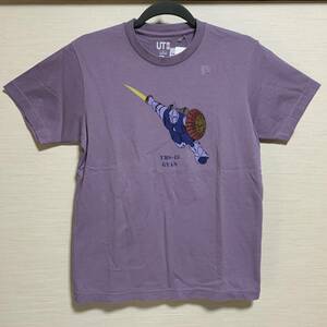 UNIQLO(ユニクロ) - メンズ 機動戦士 ガンダム 40周年記念 UT（グラフィック Tシャツ・半袖） Sサイズ パープル 人気完売品 未使用 ギャン
