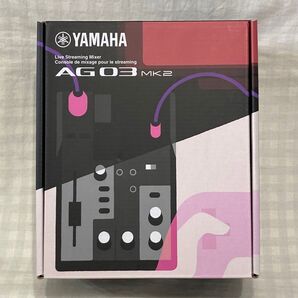 YAMAHA AG03 MK2 高音質配信セット ブラック ライブストリーミングミキサー