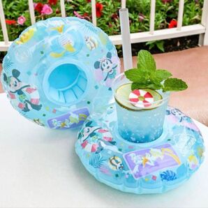 ドリンクホルダー スーベニア スイスイサマー Disneyリゾート 浮き輪
