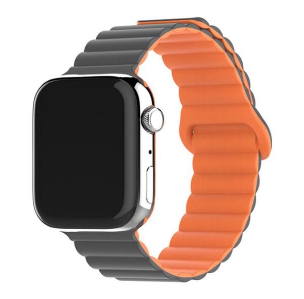Apple Watch バンド 42mm 44mm 45mm 49mm 対応 マグネット