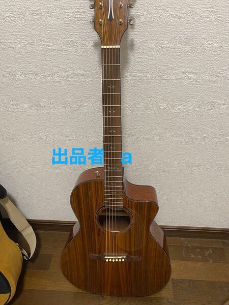 Fender Limited Edition FA-345CE Ovangkol Exotic, Natural ギターフェンダー