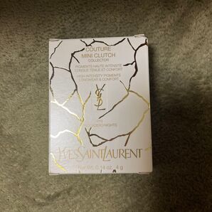 【クリックポスト対応】 イヴサンローラン クチュール ミニ クラッチ 910 限定デザイン 4g