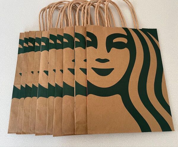 スタバ紙袋10枚