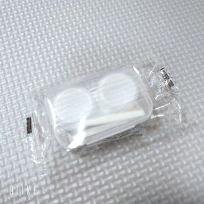コンタクトケース コンタクト 装着具 ピンセット セット ケース 新品 ホワイト