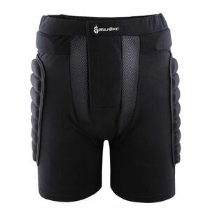  new goods! super protector under pants guard for adult for motorcycle turning-over prevention cycle ski touring racing all She's black XL