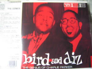 無傷日本CD チャーリー・パーカー ディジー・ガレスピー １３曲版 BIRD AND DIZ Charlie Parker Dizzy Gillespie バード・アンド・ディズ