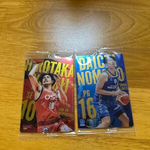 B.LEAGUE 吉井裕鷹 野本大智 トレーディングカード 2枚セット