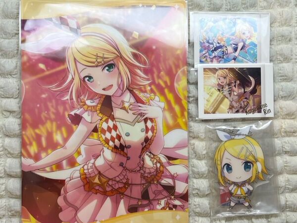 鏡音リン まとめ売り アクスタ 箔押し プロセカ