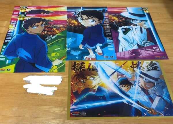 名探偵コナン 100万ドルの五稜星 くら寿司 クリアポスター