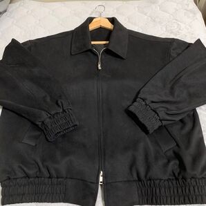 未使用 試着のみ standard error musinsa スエード ブルゾン ジャケット M ブラック スイングトップ