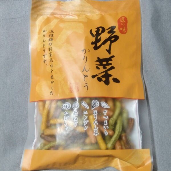 金崎製菓:匠の味/野菜かりんとう5種類の味 55g×1パック
