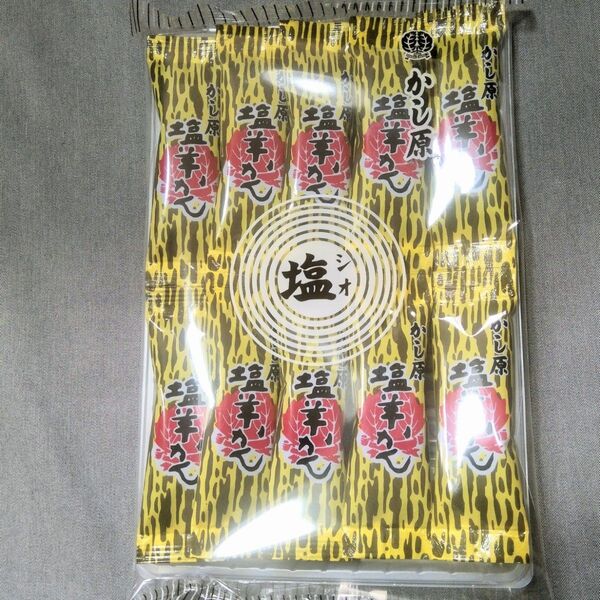 かし原:一口羊羹 塩羊かん 10本入り 個包装 計10本