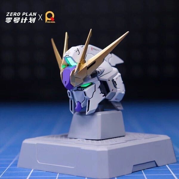 新品【ZERO PLAN】1:100 Sky-Defender&Hi-ν 改造用 ヘッド 頭部パーツ 未組立プラモデル