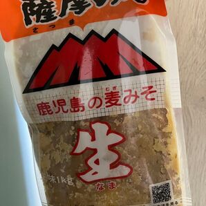 かねよ 薩摩みそ(麦) 1kg
