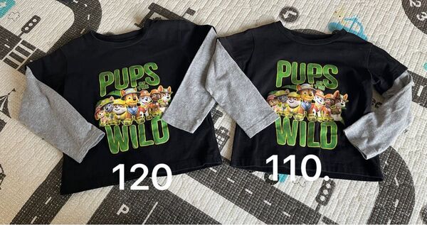 即購入不可です キッズ服 パウパトロール 長袖 110サイズ 120サイズ