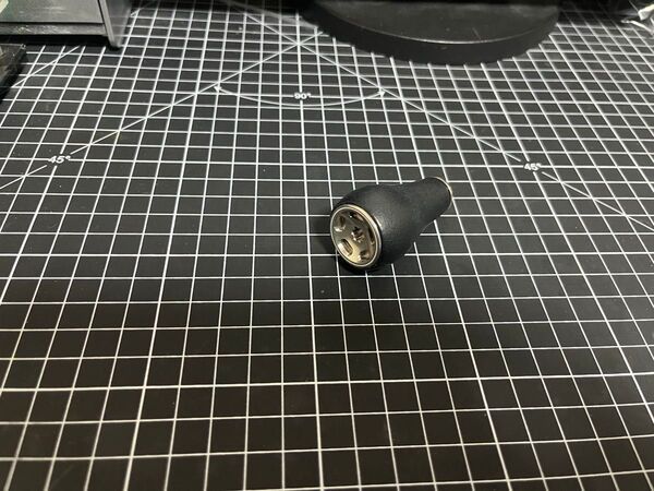 ☆美品☆DRT/VARIAL :バリアル/シルバー単体/ファットノブブラック着/ノーマルノブの場合は6350円です。