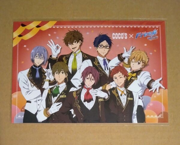 ココス オリジナル Free! 10周年記念 ポストカード COCO'S