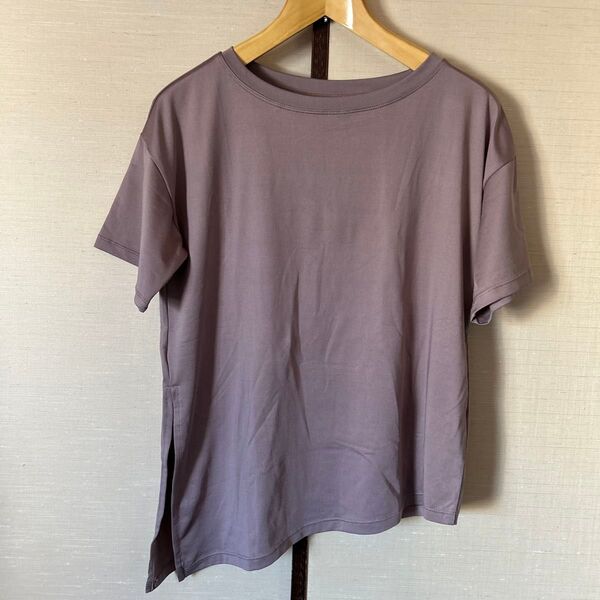 ヨガ tシャツ レディース 半袖 ゆったり ヨガウェア 体型カバー 冷感 スポーツシャツ トレーニングウェア スポーツ UVカット
