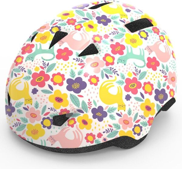 【新品未使用】自転車ヘルメット 子供用 幼児用 女の子 ベビー キッズ 軽量 通気 スポーツ XS 安全規格認証 保護帽 防止