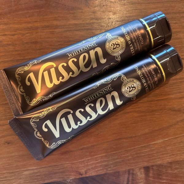 VUSSEN 28 ビューセン ホワイトニング 歯磨き粉2本