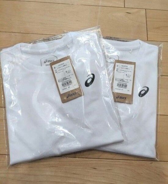 アシックス トレーニングウェア ドライワンポイント 長袖 シャツ サイズ 150 2枚セット 男の子 女の子