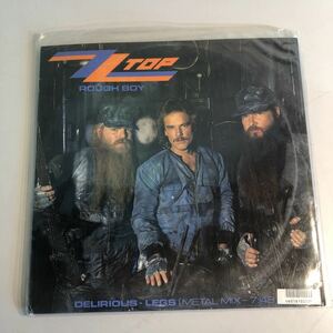 B1】洋楽　ＬＰ　レコード☆ZZ TOP/ROUGH BOY　音楽　レトロ　インテリア　ヴィンテージ