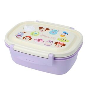 ディズニーキャラクター ランチボックス フェイス柄 収納箱 新品