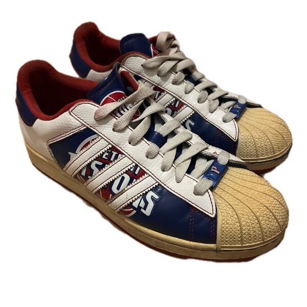 adidas × NBA ピストンズ スーパースター 27センチ