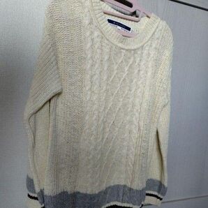 emporium 薄手コットンセーター L