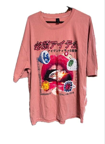 面白いTシャツ プリントMサイズ
