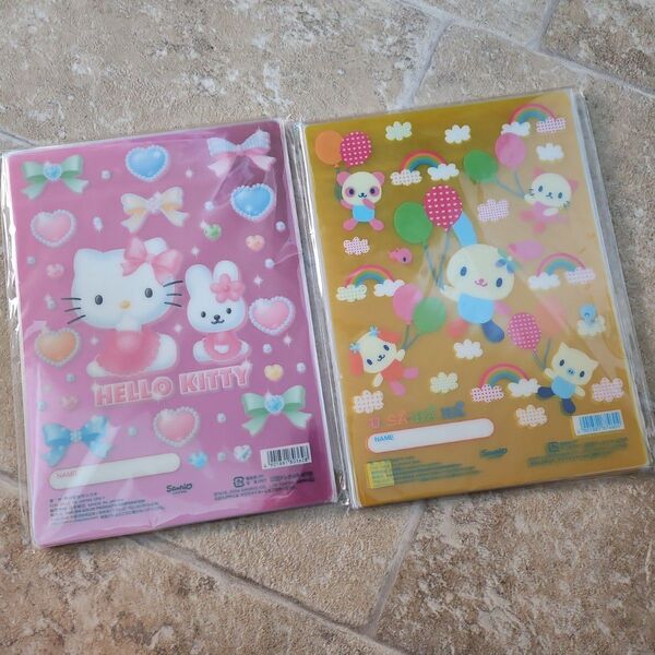 激レア 希少 新品 未使用 当時物 サンリオ 2004 ハローキティ ウサハナ 下敷き HELLOKITTY USAHANA