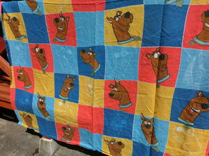  Vintage Scooby Doo Flat sheet 