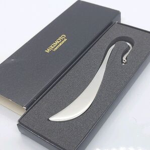 ミキモト ブックマーク 栞 しおり ベビーパール 箱付き MIKIMOTO