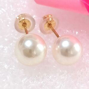 K18パールピアス