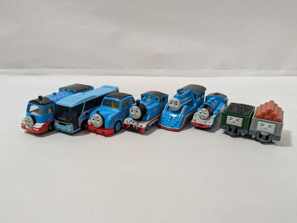トミカ トーマス まとめ売り大井川 バス いたずら貨車 いじわる貨車
