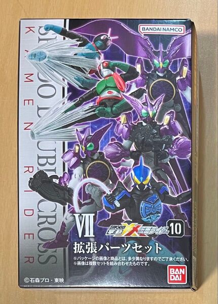 掌動-XX仮面ライダー10 拡張パーツセット 未開封 フィギュア 食玩 バンダイ SHODO-XX ダブルクロス