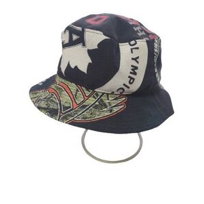 バケットハット バケハ 古着 リメイク 一点物 帽子