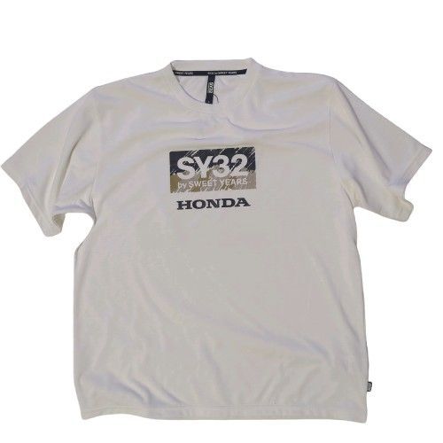 SY32×HONDA コラボ Tシャツ 半袖Tシャツ 半袖 BOXロゴ スイートイヤーズ